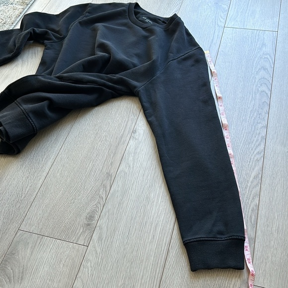 AllSaints Crew Neck Sweatshirt with side detail - Picture 5 of 5